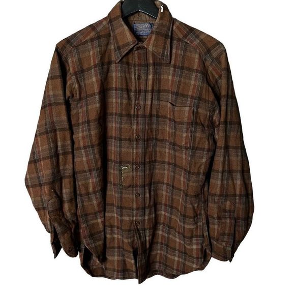 Pendleton Wool Flannel Burton Down Shirt USA Mens Medium - Picture 1 of 6
